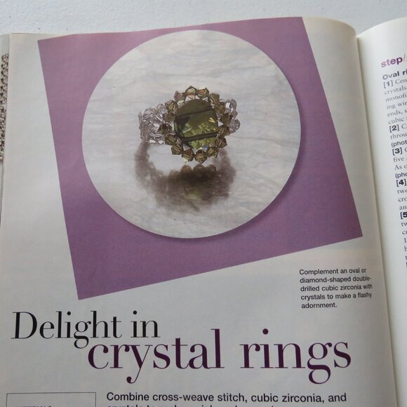 Bead and Button Magazine Creative Ideas For The Art of Beads Jewelry June 2007 - Picture 11 of 13